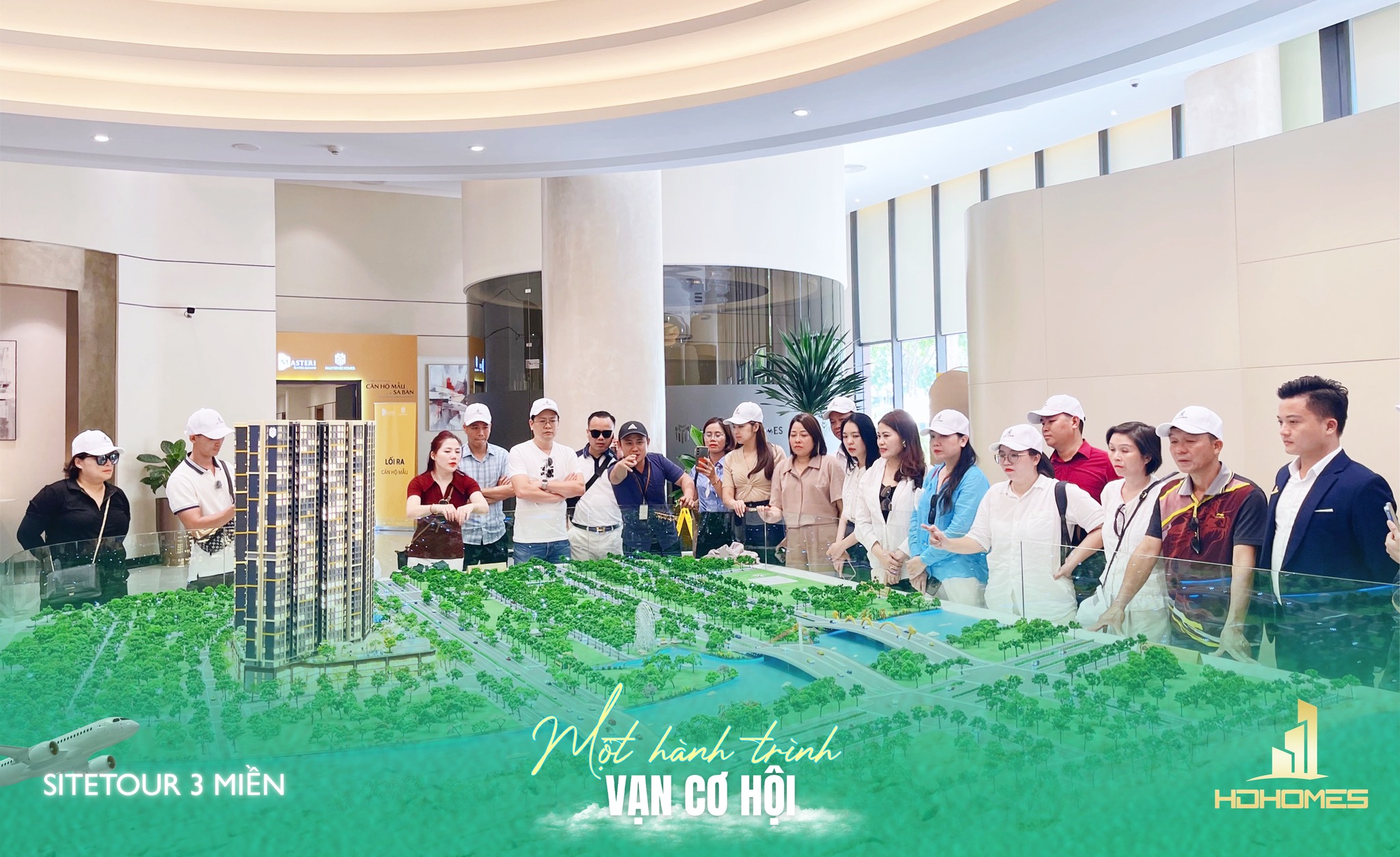GDDA Phan Thìn đào tạo trực tiếp tại Sa Bàn Masteri Rivera Đà Nẵng