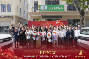 HDHOMES TRAO TẶNG XE VF3 TỚI BẢY CHIẾN BINH XUẤT SẮC OCEAN CITY