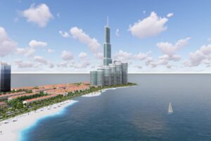 Tháp 108 tầng sừng sững giữa biển khơi Việt Nam: Sẽ vượt qua Trung Quốc, Hàn Quốc trong top 10 thế giới?