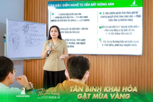 HDHomes khai giảng Khóa đào tạo Tân binh 3: “Tân binh khai hỏa – Gặt mùa vàng”