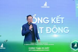 HDHOMES KHÉP LẠI HÀNH TRÌNH THÁNG 12 RỰC RỠ – CHÍNH THỨC RA MẮT APP BÁN HÀNG & KÍCH HOẠT ĐƯỜNG ĐUA 2026