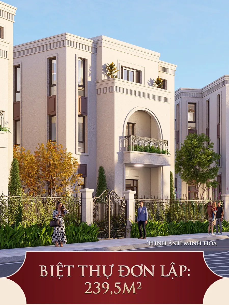 BIỆT THỰ ĐƠN LẬP