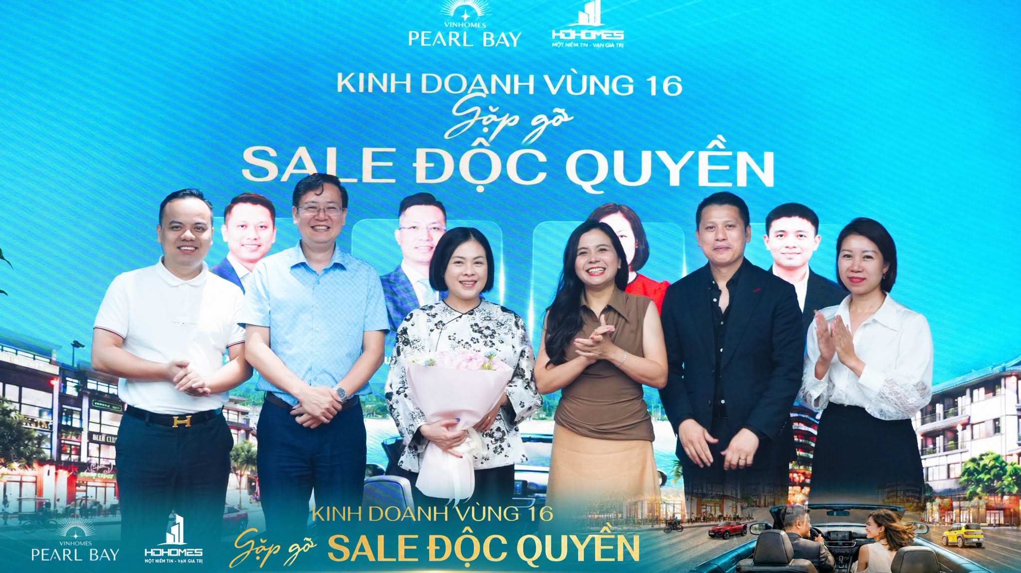 Kết nối để bứt phá: Kinh doanh Vùng 16 Vinhomes đồng hành cùng HDHomes tại Vinhomes Pearl Bay