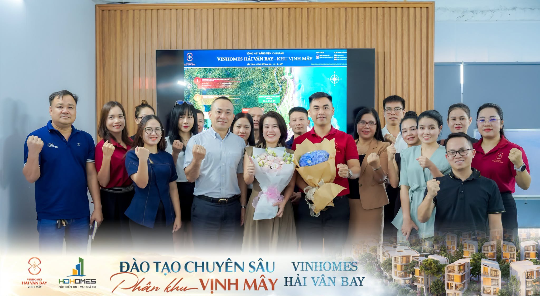 HDHomes đào tạo chuyên sâu phân khu Vịnh Mây – Vinhomes Hải Vân Bay tại Hà Nội và Đà Nẵng