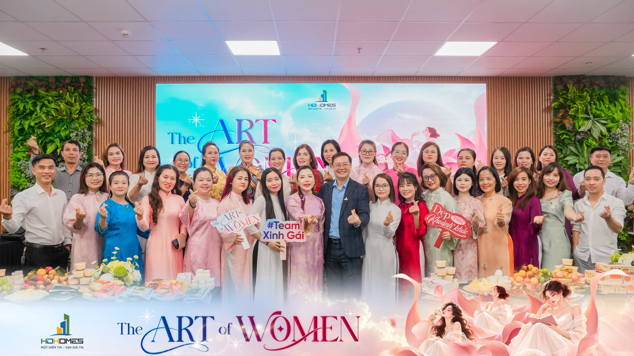 THE ART OF WOMEN | KHI NHỮNG SẮC MÀU TỎA SÁNG CÙNG HDHOMES