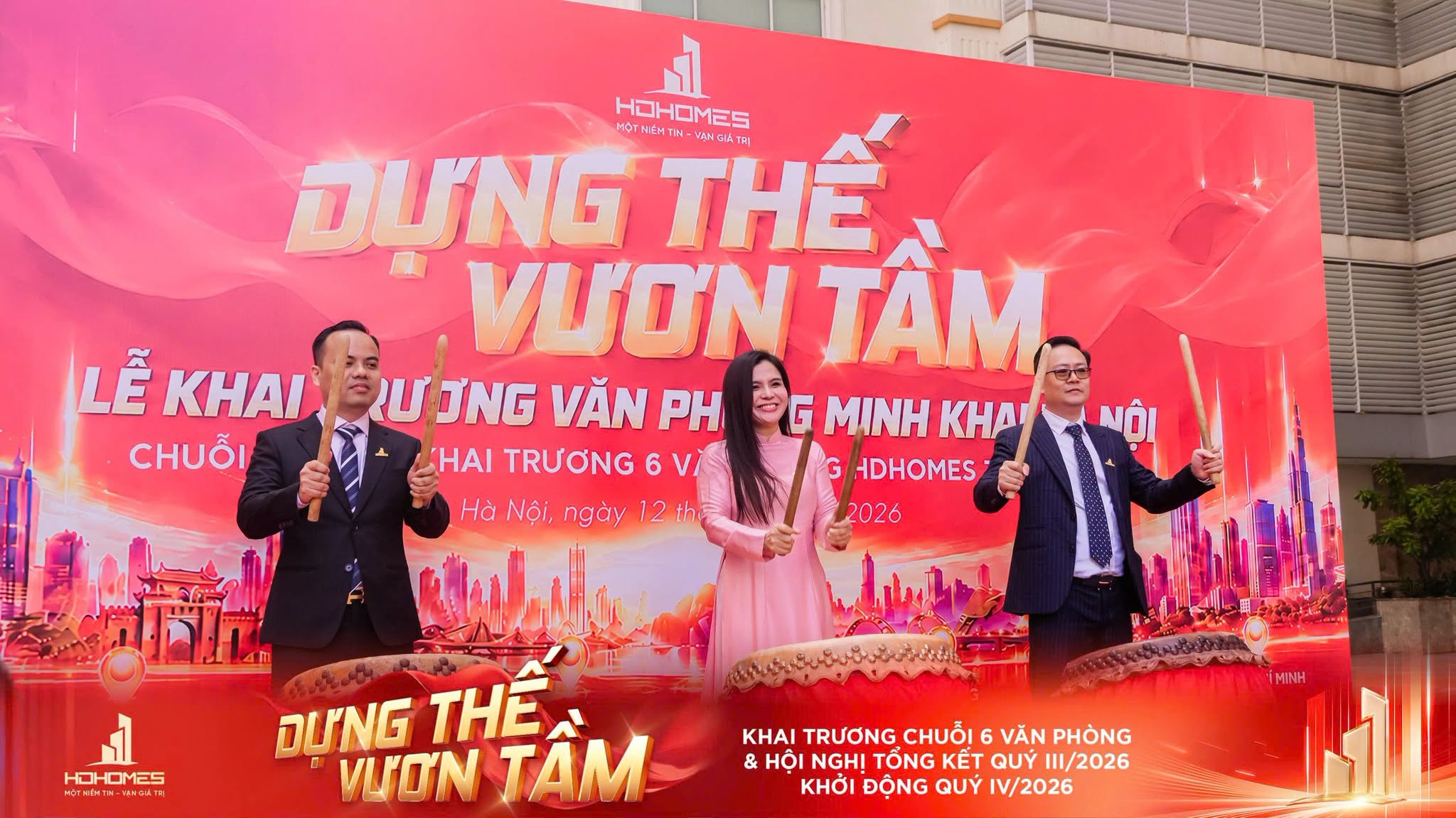 HDHOMES KHAI TRƯƠNG VĂN PHÒNG MINH KHAI – HÀ NỘI